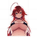Dalia Red- Fishnet Sticker