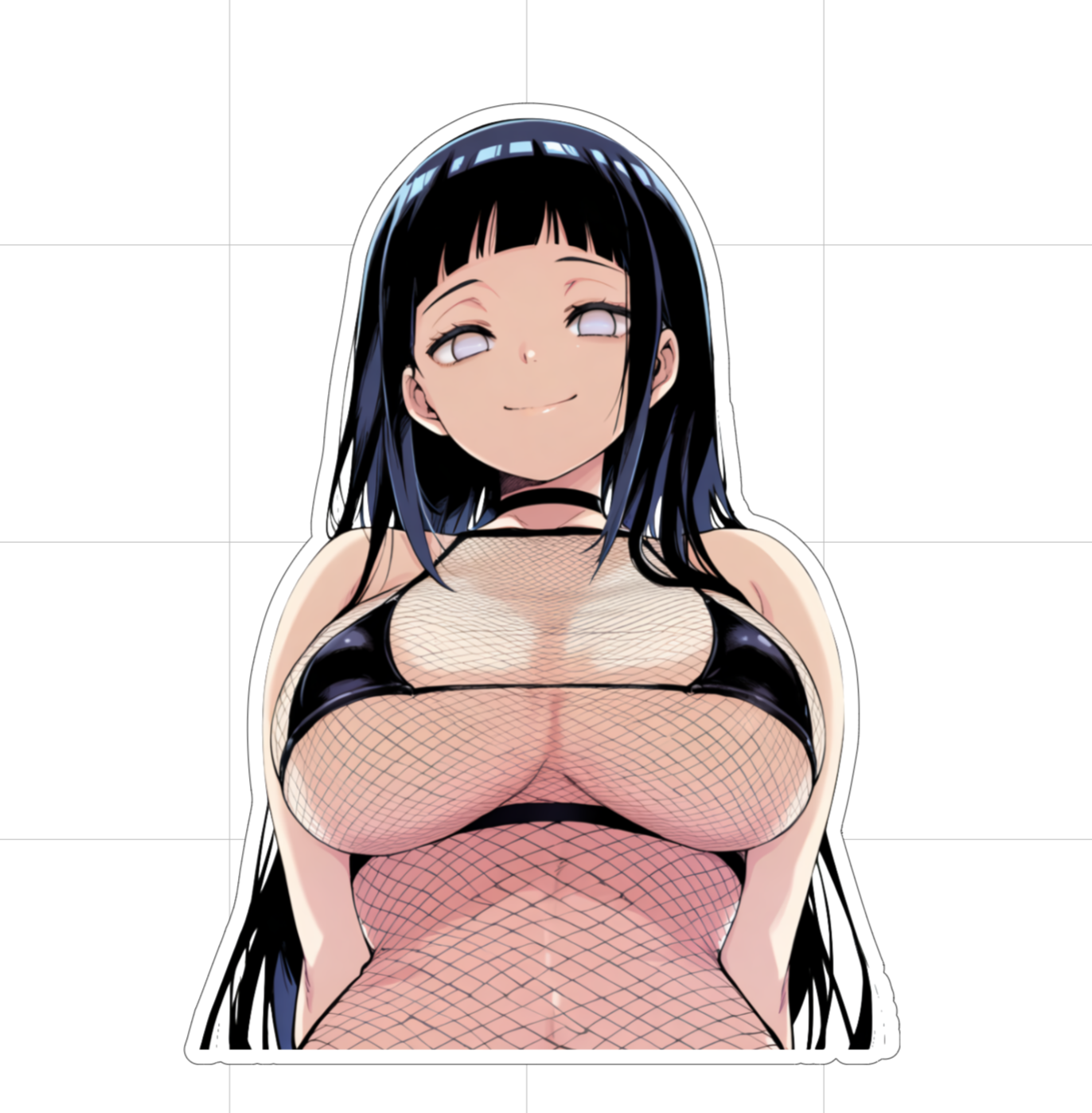 Hana- Fishnet Sticker