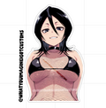 Mio- Fishnet Sticker