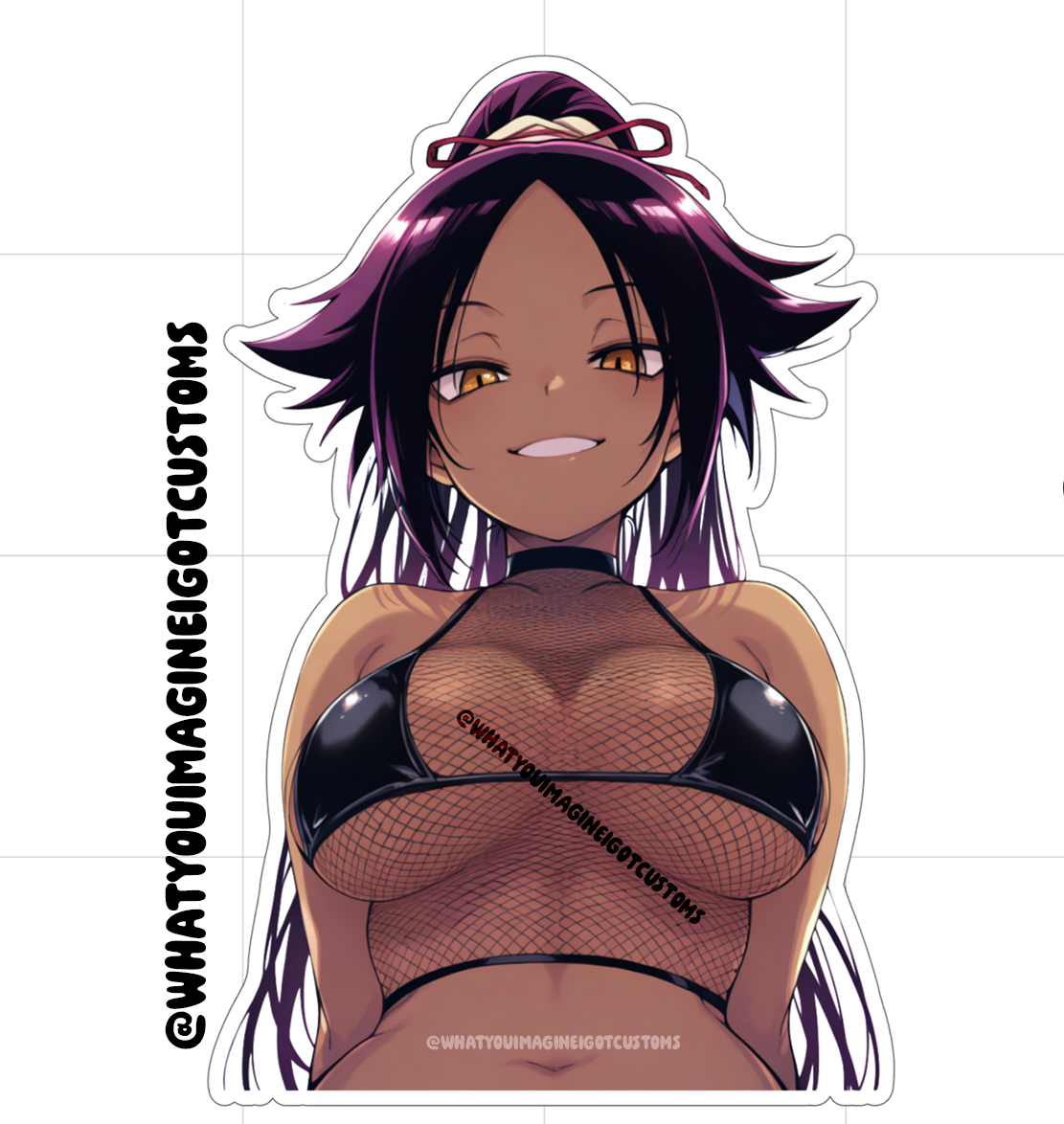 Yorui- Fishnet Sticker