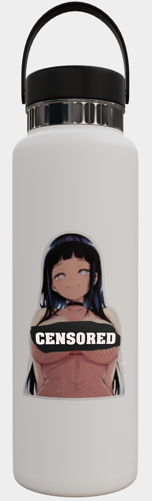 Hana- 18+ Topless Fishnet Sticker