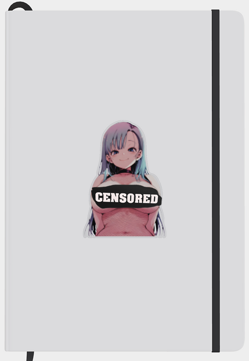 Belmi- 18+ Topless Fishnet Sticker